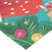 ハバネホリデーベーキング:フェスティバルクリスマス テーブルクロス (アングル)