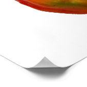 ハバネロ独身のペッパー写真 ポスター (角)