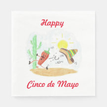 ハバネロ走ホワイトランチョン紙ナプキン