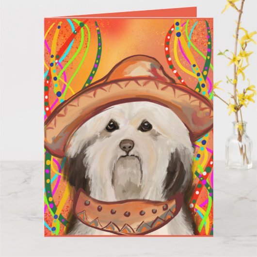 ハバネーズ カード (黄色い花)