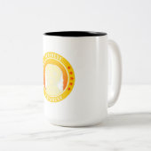 ハバノの犬好きの贈り物 ツートーンマグカップ (正面右)