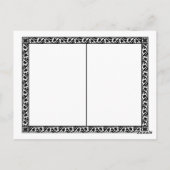 ハバフライはがき – クリソトキサム祭り ポストカード (裏面)