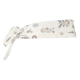 ハバル調和ブルーブラウンヘッドバンド タイヘッドバンド