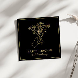 ハバル+フローラ薬局スクエアビジネスカード スクエア名刺