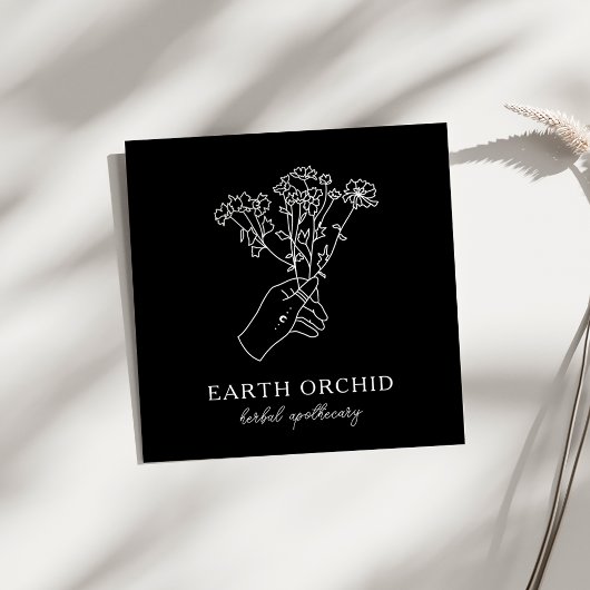 ハバル+フローラ薬局スクエアビジネスカード スクエア名刺