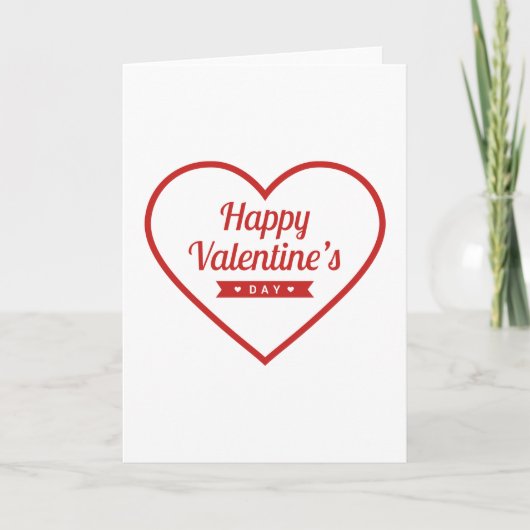 ハバレンタイン ハート シーズンカード (正面)