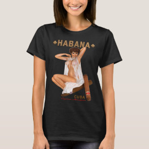 ハバンナシガロスアトラクティボスハバナシガーランジェリー Tシャツ