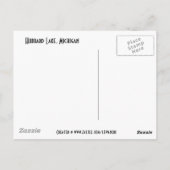 ハバードレイクサンセット ポストカード (裏面)