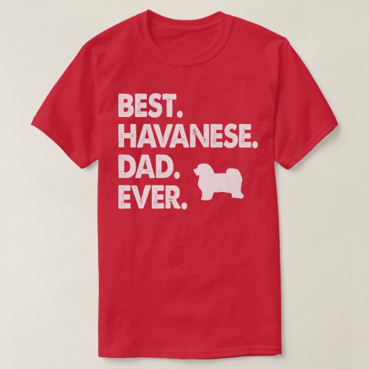 ハバ最高のノパパエバーメンズ犬のオーナー Tシャツ (デザイン正面)