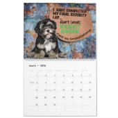 ハバ笑わされるス暦の考え カレンダー (3月 2026)