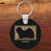 ハバ自然ン語 キーホルダー (正面)