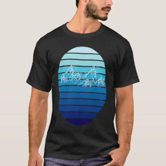 ハパウエア山と夕日 Tシャツ