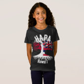ハパジャパンハワイのルーツ Tシャツ (正面フル)