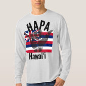 ハパハワイ日旗部族シャカBG Tシャツ (正面)