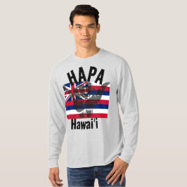 ハパハワイ日旗部族シャカBG Tシャツ