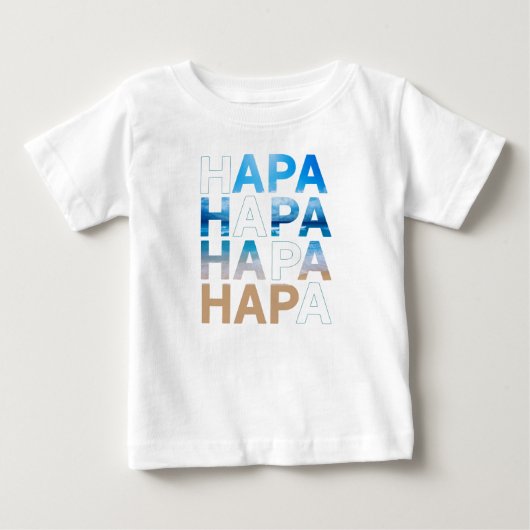 ハパラブシャツ ベビーTシャツ (正面)