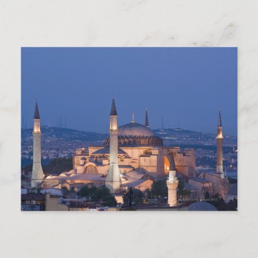 ハヒアソフィアの眺め ポストカード (正面)