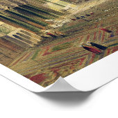 ハヒアソフィア、プレート24：中央dのインテリア ポスター (角)