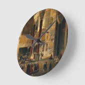 ハヒア・ソフィアプレート8：インペリアルギャラリーとb ラウンド壁時計 (傾斜)