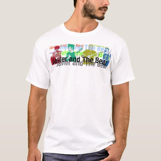 ハビエルおよびくまのワイシャツ Tシャツ (正面)
