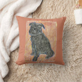 ハビエル犬 クッション (ブランケット)