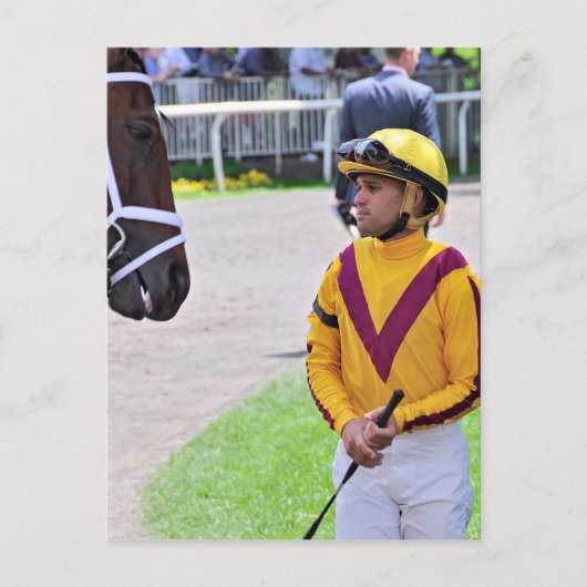 ハビエル・カステラーノ&エレナのストライキ ポストカード (正面)