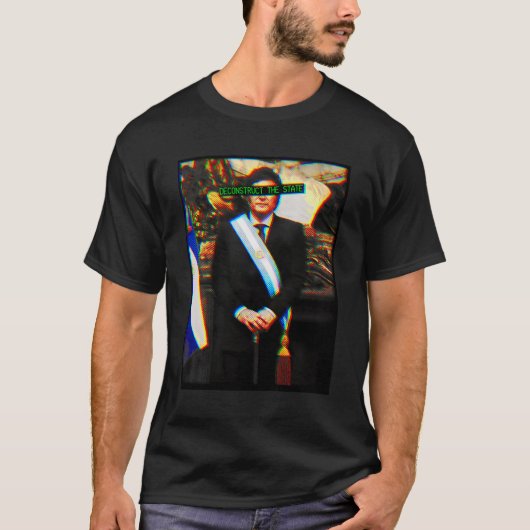 ハビエル・ミレイによる国家の解体 Tシャツ (正面)