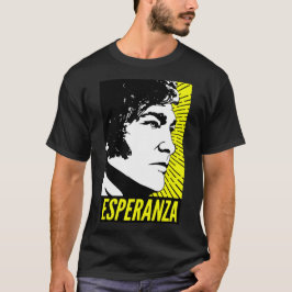 ハビエル・ミレイ・エスペランサポスター Tシャツ