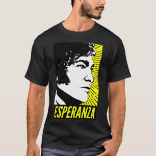 ハビエル・ミレイ・エスペランサポスター Tシャツ