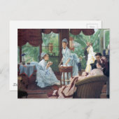 ハビクトリアンウスパーティーティーファッションティスト ポストカード (正面/裏面)