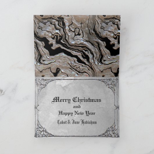 ハビシャムクリスマスフォトカード シーズンカード (内部)