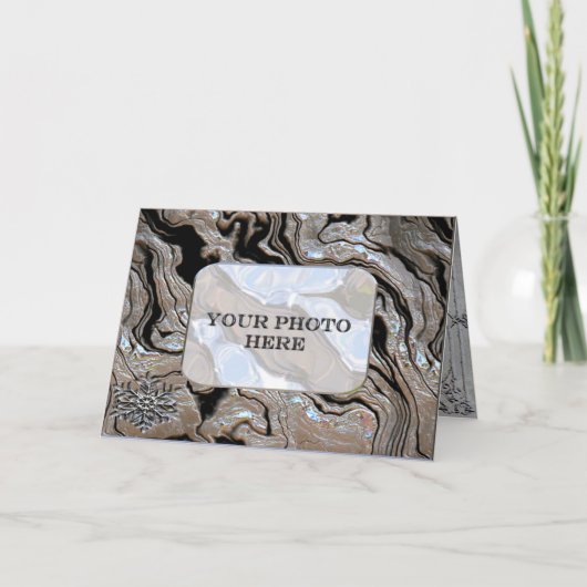 ハビシャムクリスマスフォトカード シーズンカード (正面)