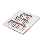 ハビビじゃない タイル (側面)