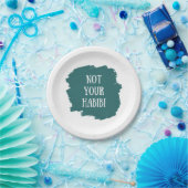 ハビビじゃない ペーパープレート (パーティー)