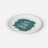 ハビビじゃない ペーパープレート (アングル)