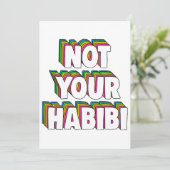 ハビビじゃない 招待状 (スタンド正面)