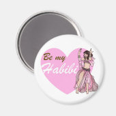 ハビビのベリーダンサー マグネット (正面/裏面)