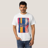 ハビビアラビアフロントアートティーTシャツ Tシャツ (正面フル)