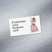 ハビビベリーダンサービジネスカード マグネット名刺 (インサイチュ)