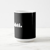 ハビビ文字デザインティ コーヒーマグカップ (中央)