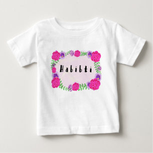 ハビプティHabibiアラビアTシャ子供へツ ベビーTシャツ