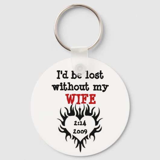 ハビーのために キーホルダー (正面)