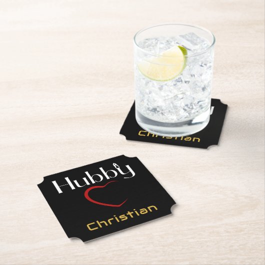 ハビーウィフェ結婚イの記念日パーティー ペーパーコースター (インサイチュ)