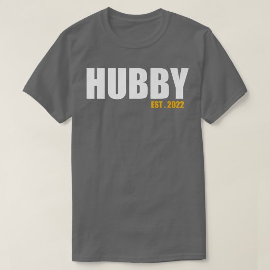 ハビーエスト2022おもしろいたった今結婚しました結婚ズハネモオ Tシャツ (デザイン正面)