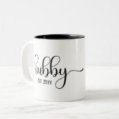 ハビーエスト |夫への贈り結婚物,夫婦の贈り物 ツートーンマグカップ (正面左)