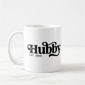 ハビーカップル結婚ズ記念カスタムレトロ コーヒーマグカップ (左)