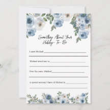 ハビーブライダルシャワーのゲームカード