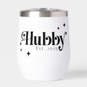 ハビー任意の色のレトロエレガントフォントと星 (正面)