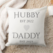 ハビー・エスト。XXXX、Daddy Est。XXXX – 父の日 クッション (ブランケット)