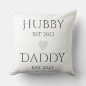 ハビー・エスト。XXXX、Daddy Est。XXXX – 父の日 クッション (正面)